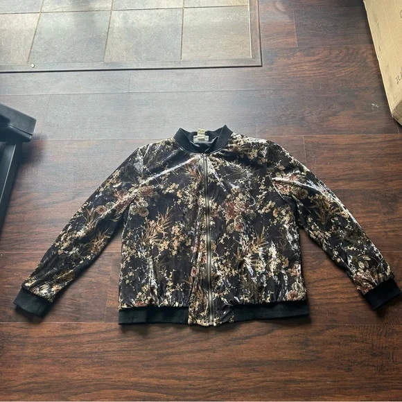 [Serengeti] Velvet Bomber Jacket - Picture 5 of 5